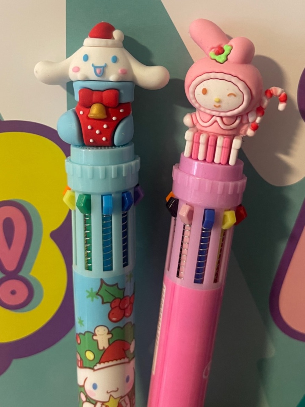 Miniso Sanrio My Melody + Cinnamoroll Pens